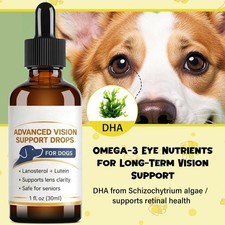 Pet Relief Advanced Vision Formula for Dogs with 18 Plant-Based Ingredients US