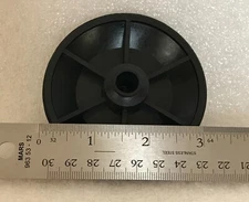 Flush Valve Seat Disc, Black Rubber, Snap in Model 3/4 in x 3 inch  By Nuflush