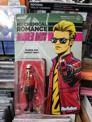 MY CHEMICAL ROMANCE - KOBRA KID - SUPER 7 SERIES ACTION FIGURE - NEW
