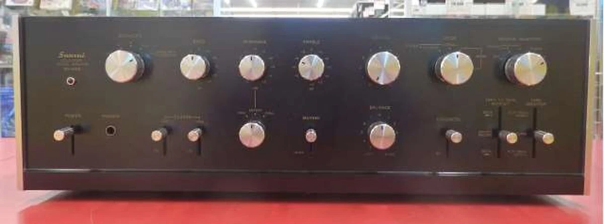 SANSUI AU-888 Integrated Amplifier Transistor Stereo Tested Working Used Japan