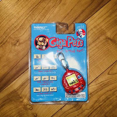 [NEW] Giga Pets Digipooch Puppy Dog Keychain Electronic Game KFC Virtual Pet