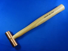 GRACE USA CH-4 COPPER 4 OUNCE GUNSMITH HAMMER MADE IN THE USA  