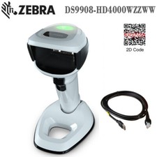 Image of Zebra DS9908-HD4000WZZWW 2D USB Imager Handheld Barcode Scanner With USB Cable