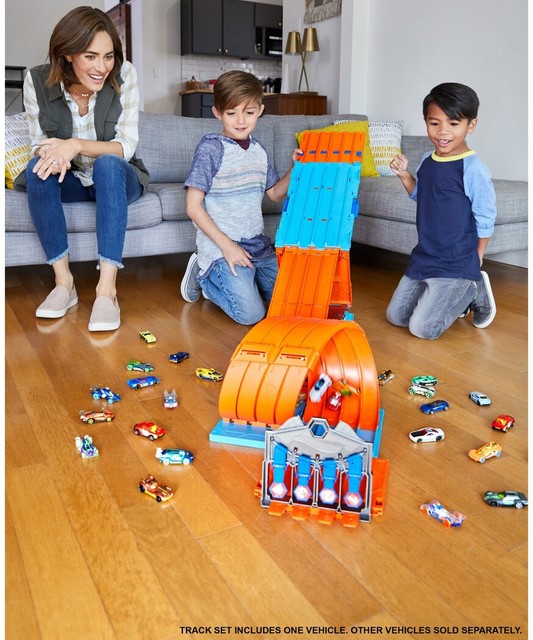 hot wheels track builder system crate