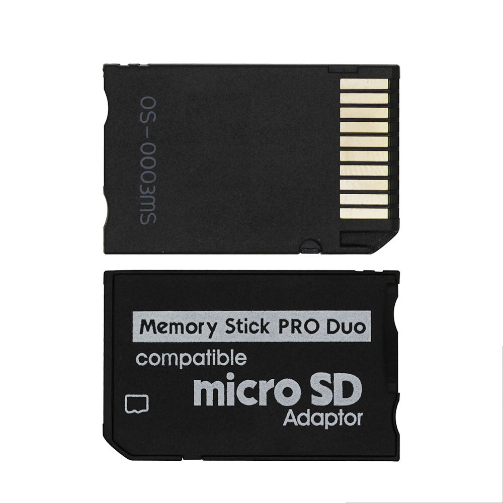 Memory Stick Pro Duo Adapter Converter Camera PSP Micro SD SDHC TF