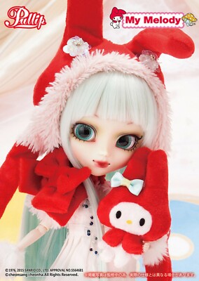 未開封　Pullip☓My Melodyの人形 Groove Inc 40th Anniversary My Melody Hen-Nako P-159 Pullip Sanrio