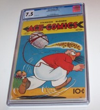 Ace Comics #42 - David McKay Publishing 1940 Golden Age Issue - CGC VF- 7.5
