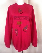 vtg 80s retro Grandma's Bunch Bears Sweatshirt personal family names SZ XL