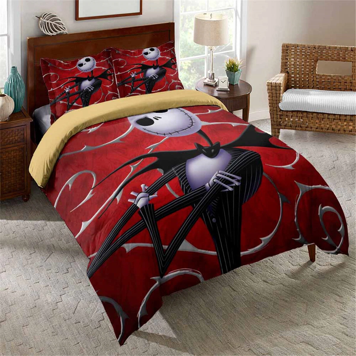 Nightmare Before Christmas Bedding Set, Gift for Friends