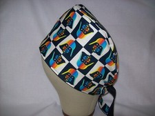 Men/Women Surgical Scrub Cap Lined SW 100 Cotton Cool Cap