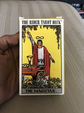 1971 The Rider Tarot Deck Magician WAITE 78 Cards + Instructions Switzerland