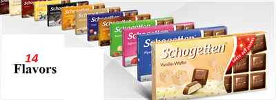 4 BARS x100g 3.5oz pick from 9 Flavors Trumpf SCHOGETTEN German Chocolate NEW