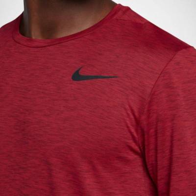 Nike Dri Fit Hyper Dry Training Shirt Men's Sz XL Red Short Sleeve