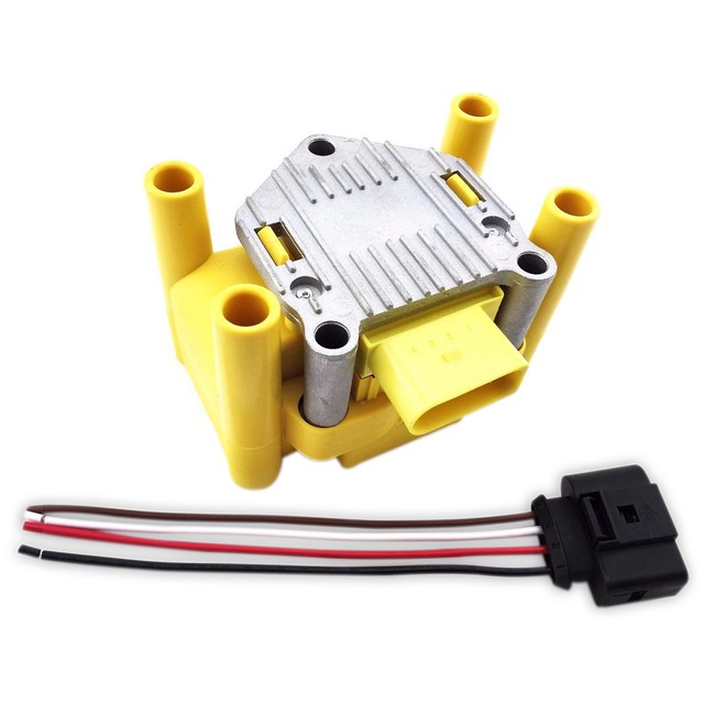 9901 IGNITION COIL PACK VW BEETLE JETTA GOLF GTI GLS GL WOLFSBURG WIRE