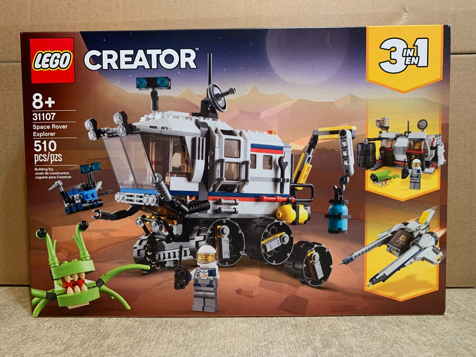 LEGO CREATOR 3 in 1: Space Rover Explorer - 31107 - Brand New - Sealed ...