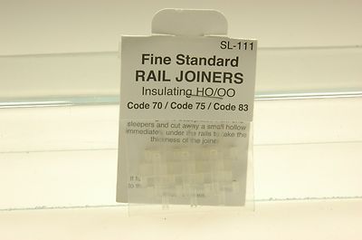 Peco SL-111 Isolierschienenverbinder 12 Stück Code 70, 75, 83 NEU und OVP