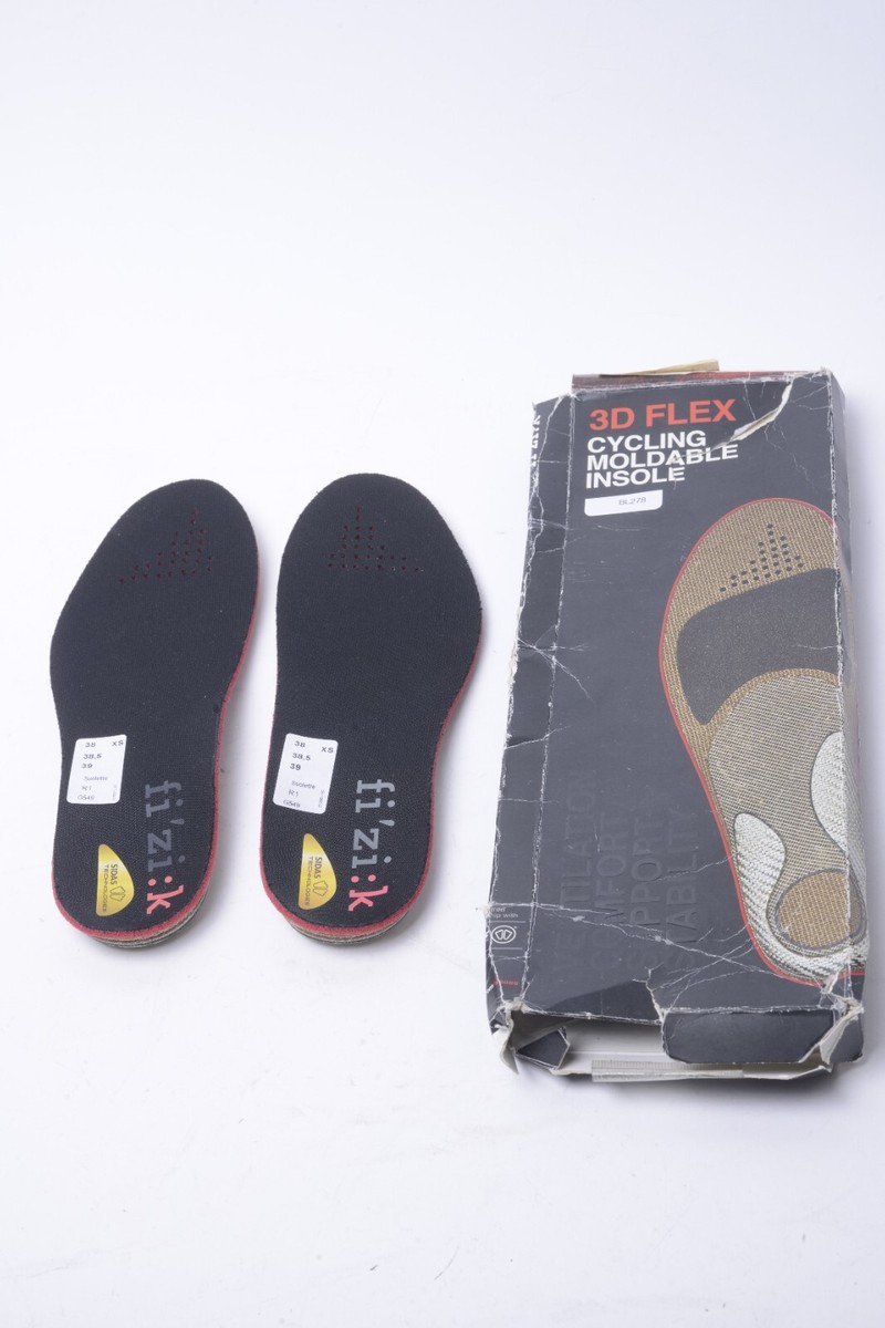 Cycling Insoles Fizik Insoles Sidi Memory Insole Red Blue
