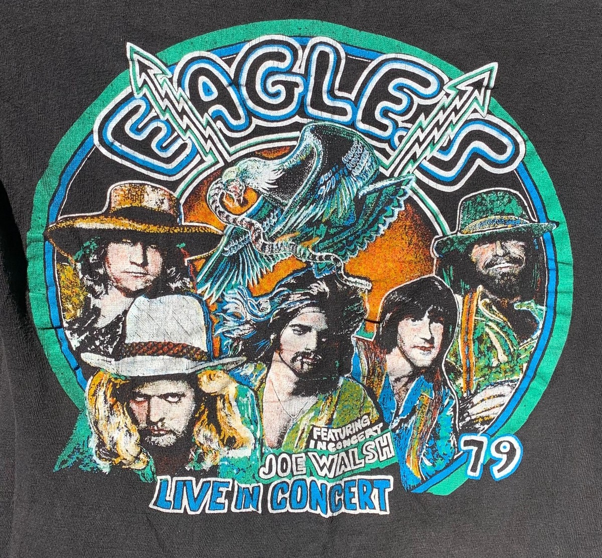 EAGLES Chicago Linda JD コンサート Tシャツ 1979年 EAGLES Chicago Linda JD コンサート Tシャツ 1979年