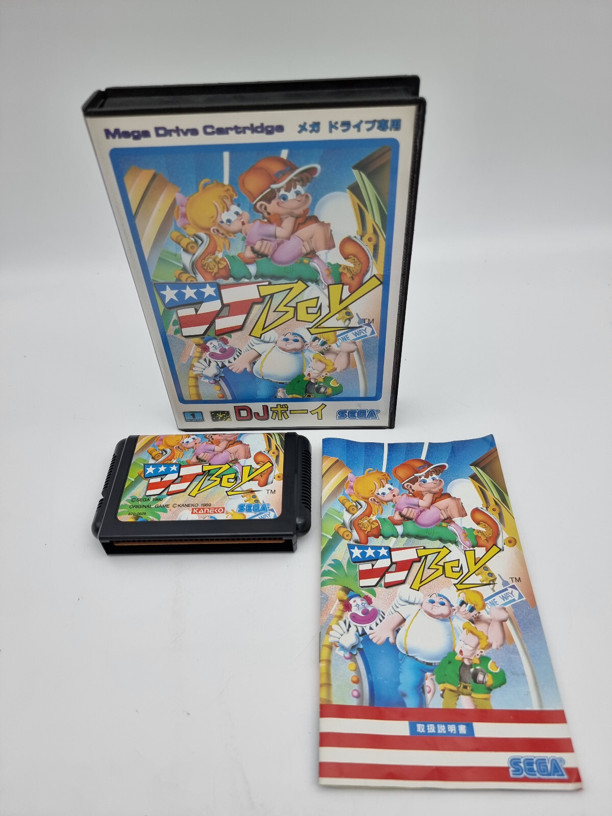 DJ BOY SEGA MEGADRIVE JAPON D'Occasion