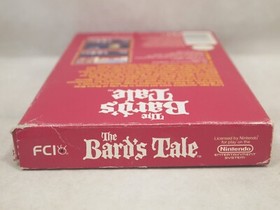The Bard's Tale (Nintendo Entertainment System | NES) Complete in Box CIB