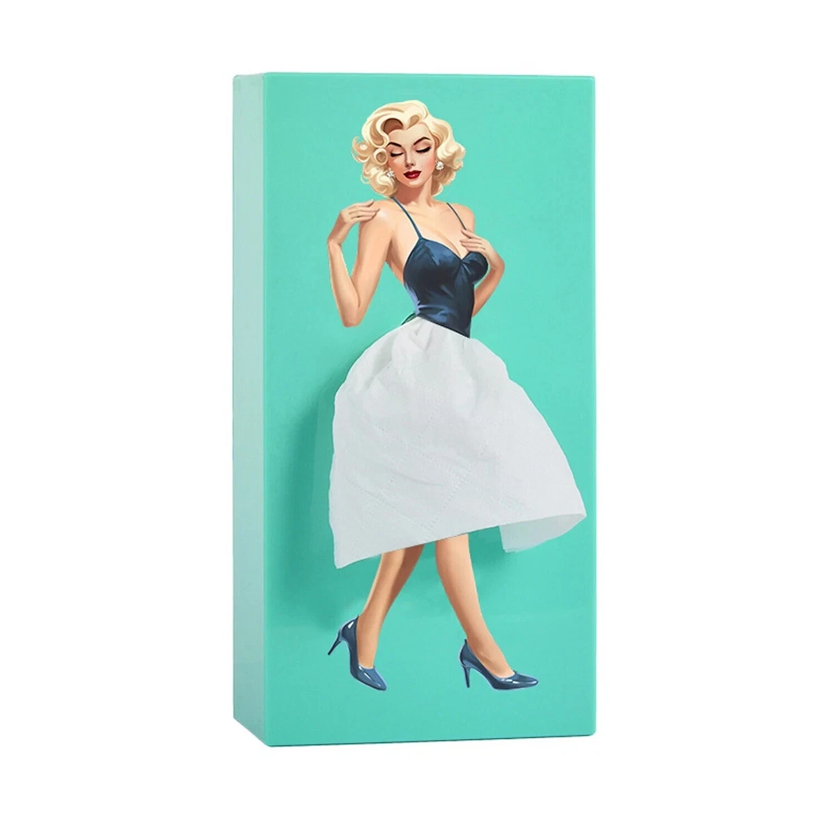 knee length dresses for ladies 3D Ballerina 3D Ballerina Tissue Box main image 0
