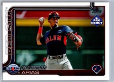 2025 Topps Pro Debut Paper Base Franklin Arias Salem Red Sox