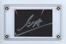 Blackpink Lisa Autographed Trading Card Sized Signed Cut ACOA