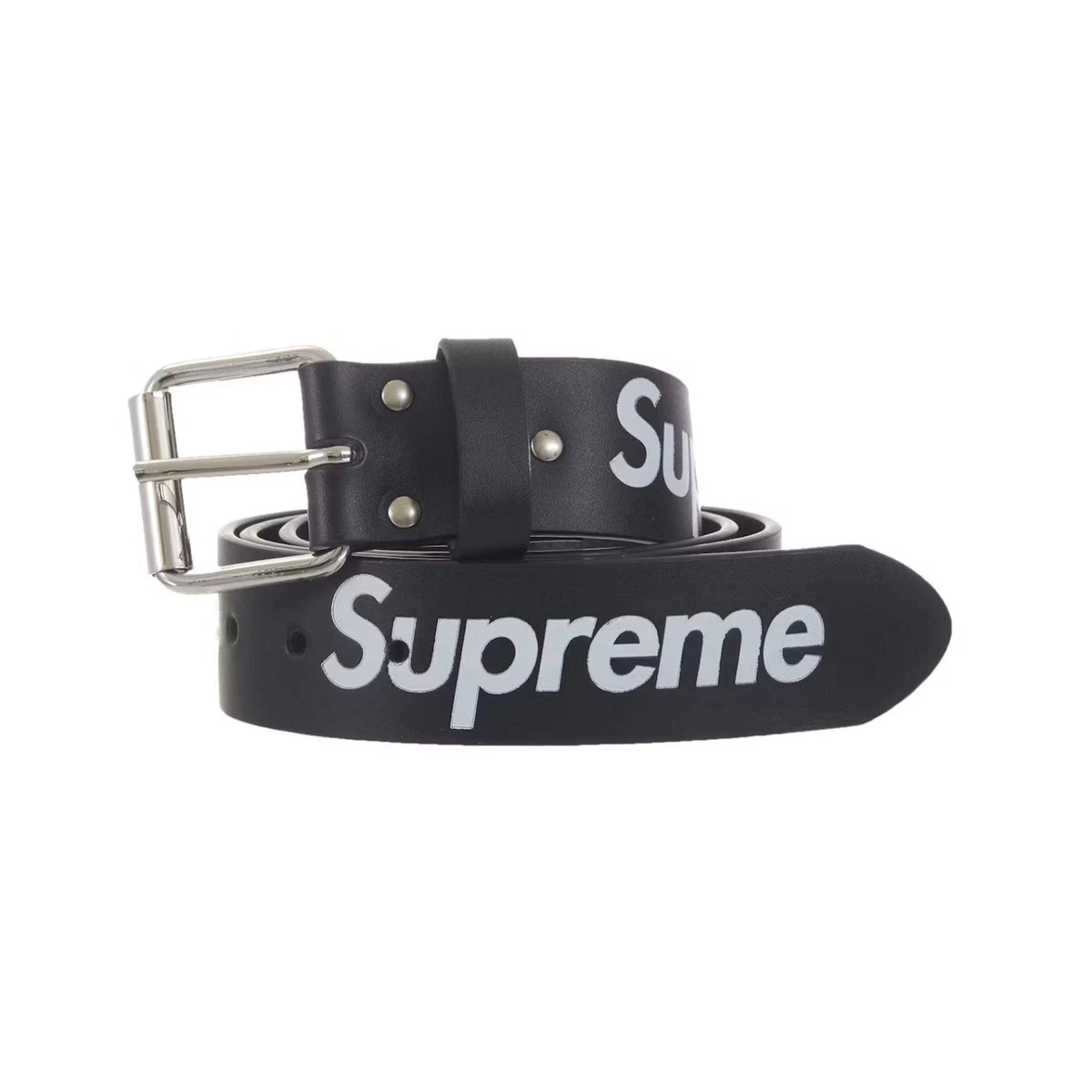 Supreme Black Belts for Men for sale | eBay