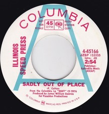 Country Rock / Psyche--Illinois Speed Press-Sadly Out Of Place / Country Dumplin