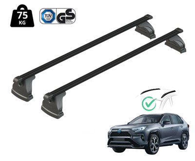 Dachträger für Toyota Rav 4 2019-2025 Dachträger Dachträger Integriertes Profil