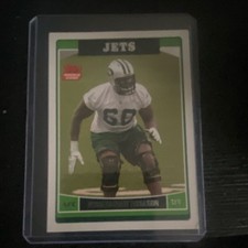 Topps 2006 Rookie D'Brickashaw Ferguson #355 New York Jets NFL Football Card. rookie card picture