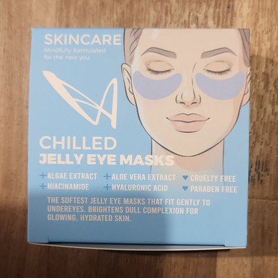 Skincare Chilled Jelly Eye Masks Algae Aloe Niacinamide Hydrating 30pcs