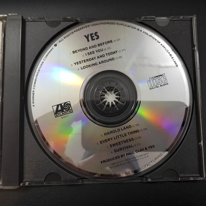 YES Yes USA WEA EX/EX(CD) - Bild 3 von 4