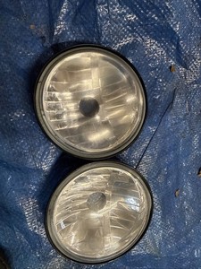Harley Davidson OEM Touring Fog Aux Light Set HD 68414-05 Bulb 881 SET #2