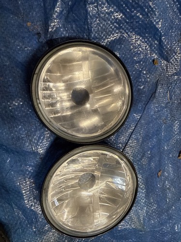 Harley Davidson OEM Touring Fog Aux Light Set HD 68414-05 Bulb 881  SET #2