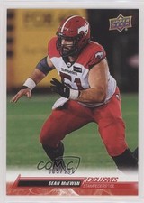 2023 Upper Deck CFL Exclusives 5/100 Sean McEwen #7 z6b