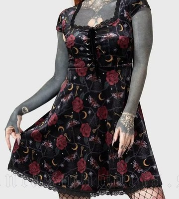 KillStar Morgaine Skater Dress, NWT