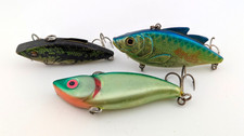 Vintage Fishing Lure Heddon Lipless Bomber Bill Lewis Mann's Cordell Crankbait