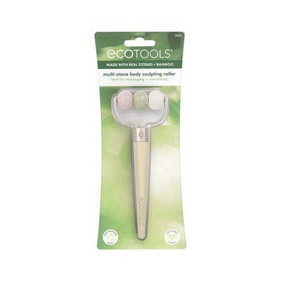 EcoTools Multi Stone Massage Roller, Depuff & Sculpt, Face & Body Tool, 1 Count