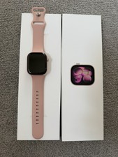 Apple Watch Series 11 42mm Rose Gold Case with Light Blush Sport Band, Size S/M