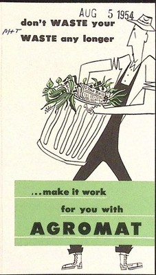 1954 Agromat Fluid Mulch Maker Brochure Wandel Machine CO Downingtown PA
