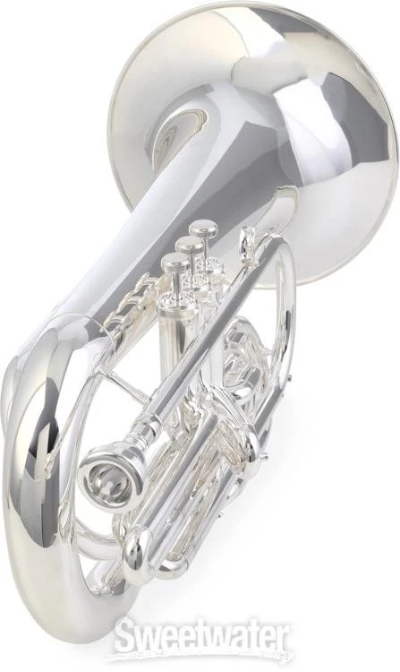 Yamaha YBH-301M Marching Baritone - Silver-plated - Image 4 of 4