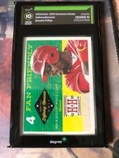 Brandon Phillips Cincinnati Reds 2013 Hometown Heroes Degree graded 10 GM