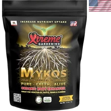 Mykos Pure Mycorrhizal Inoculant 2.2 LB - Organic Root Enhancer for Bumper Crops