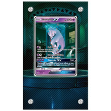 POKEMON TCG EXTENDED ART ACRYLIC CASE CARD MEWTWO GX 078 SR SHINING LEGENDS L28