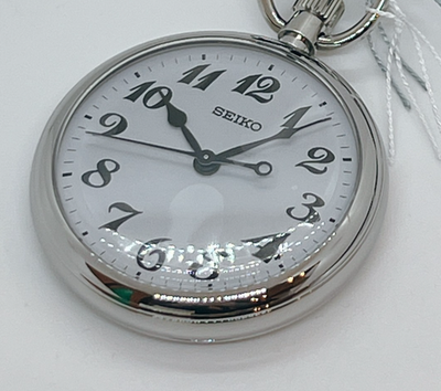 Seiko SVBR003 Quartz Railroad Railway Pocket Watch Made In Japan