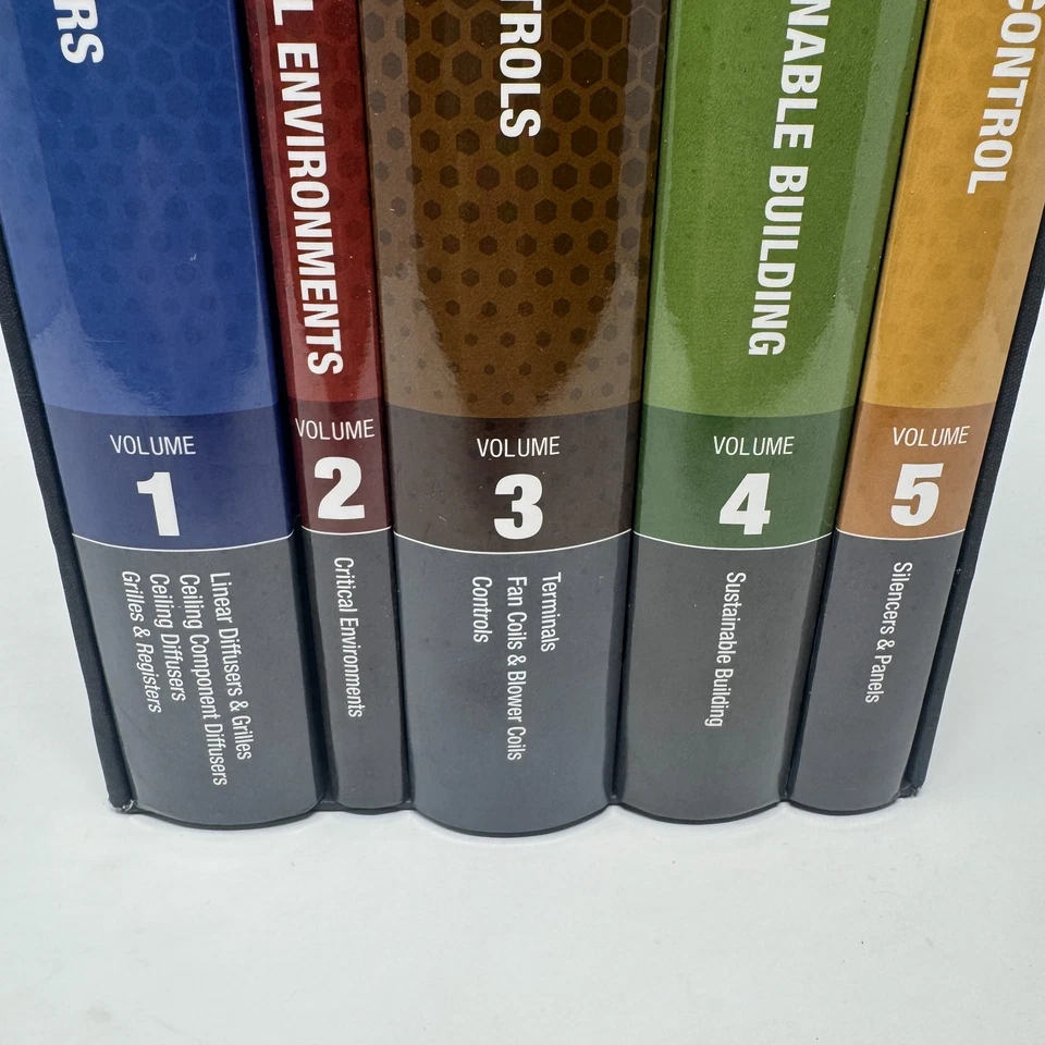 Engineer's HVAC Handbook Set Volume 1-5 by Price Industries - Image 2 of 4