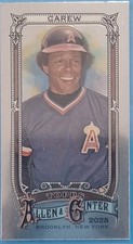 Rod Carew [Mini Chrome] #16 (2025 Topps Allen and Ginter) Angels