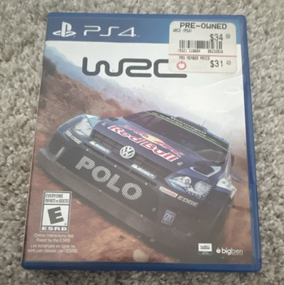 Bigben WRC 5 PS4 WRC Rally Racing E-Everyone 2015 Online Remote Play
