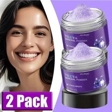 Dental restoration mineral powder, mineral tooth powder, teeth whitening US HOT